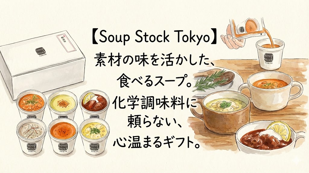 Soup Stock Tokyo（スープストックトーキョー）のイメージイラスト