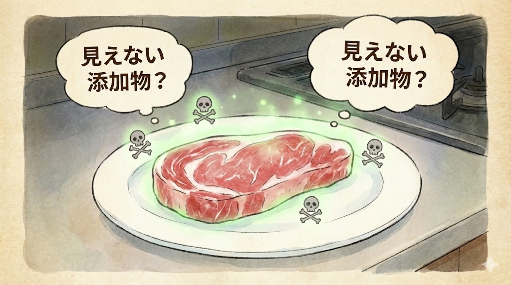 牛肉に使用される見えない添加物