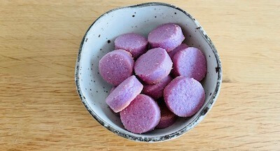 無印良品 国産素材でつくったクッキー 紫さつまいもの中身
