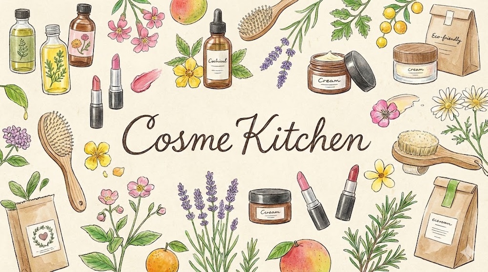 コスメキッチンイメージイラスト