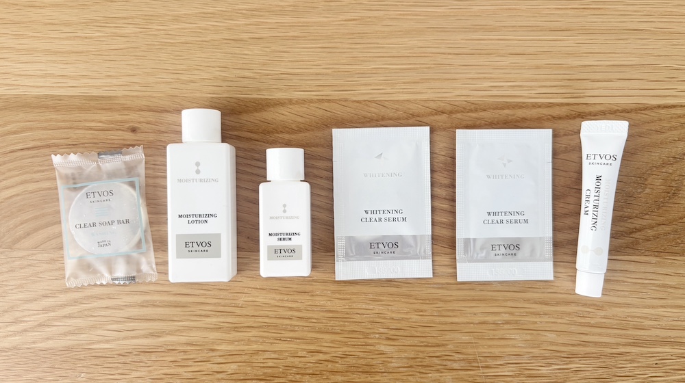 エトヴォスのお試しセット(スターターキット)のスキンケアの写真