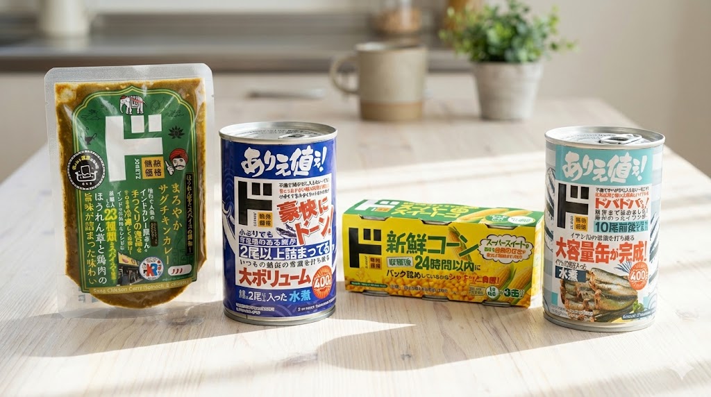 ドンキホーテ無添加食品【缶詰・レトルト編】