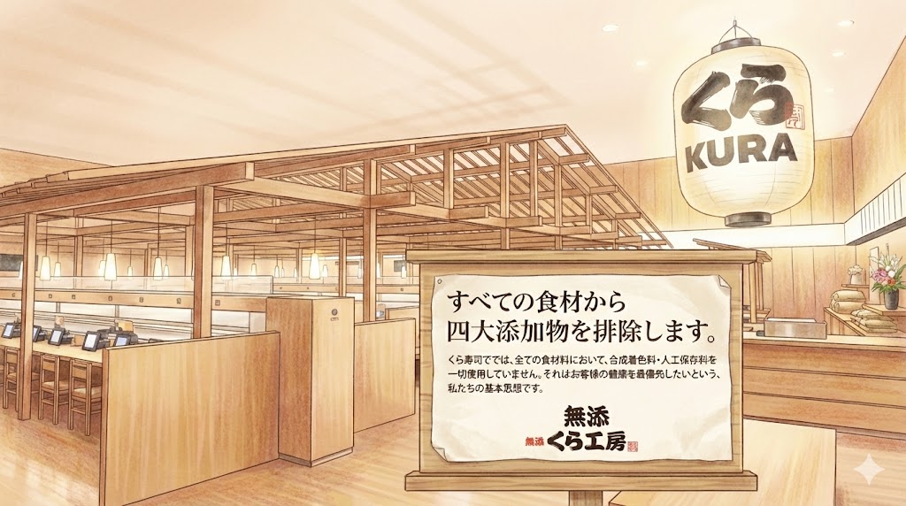 くら寿司のイメージイラスト